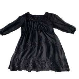 womens babydoll lace dress